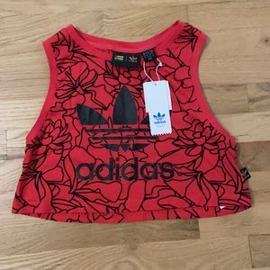 Adidas x Pharrell Williams crop tank top